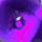 transparent midnight purple