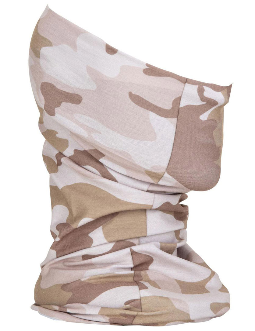 Simms Neck Gaiter Nacken- und Halstuch woodland camo sandbar