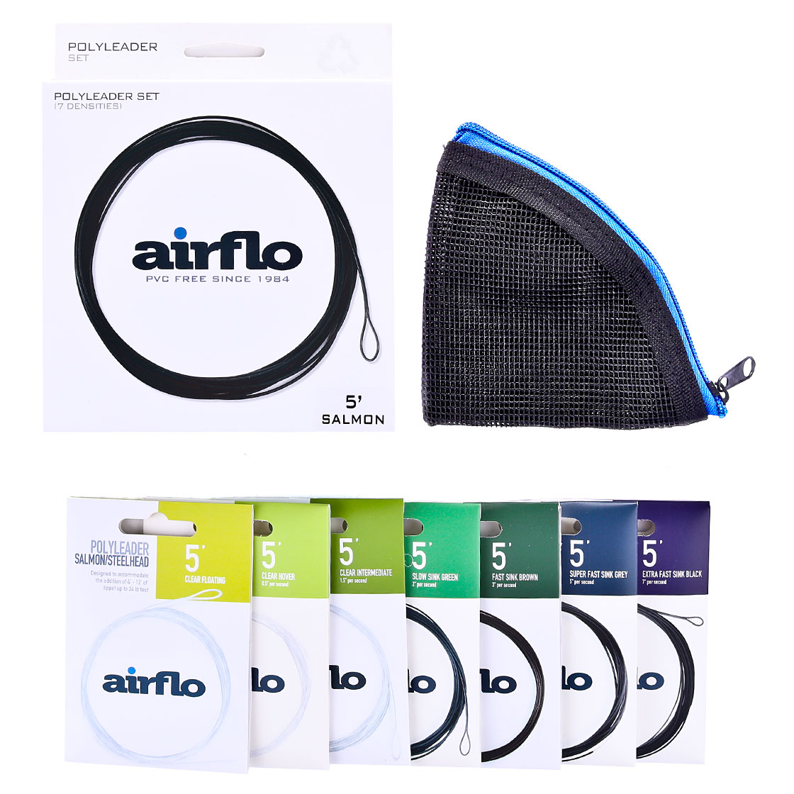 Airflo Salmon/Steelhead Polyleader Set 5ft