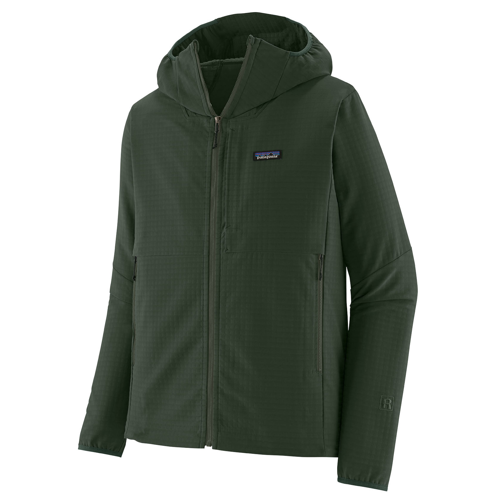 Patagonia R1 TechFace Hoody Fleecejacke OLGG - Old Growth Green