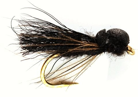 Fulling Mill Balloon Caddis Black #12 Trockenfliege