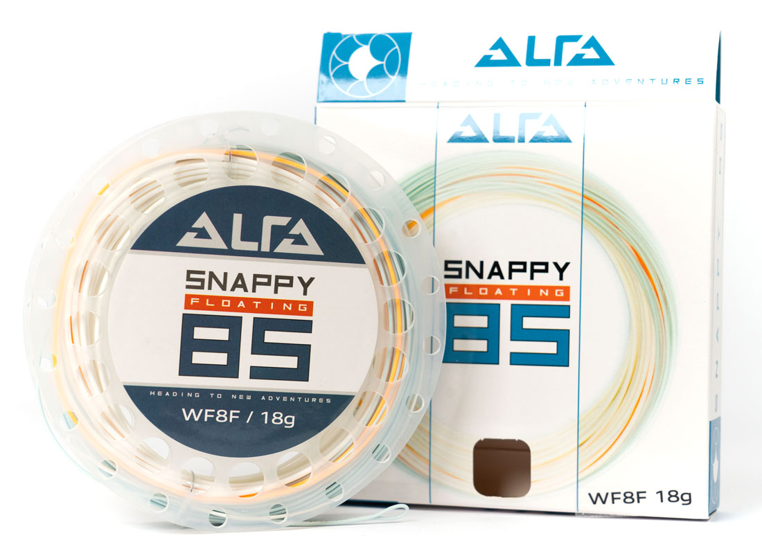 Alfa_Snappy_85_Fliegenschnur_Floating_1 Alfa Snappy 85 Streamer Fliegenschnur Floating