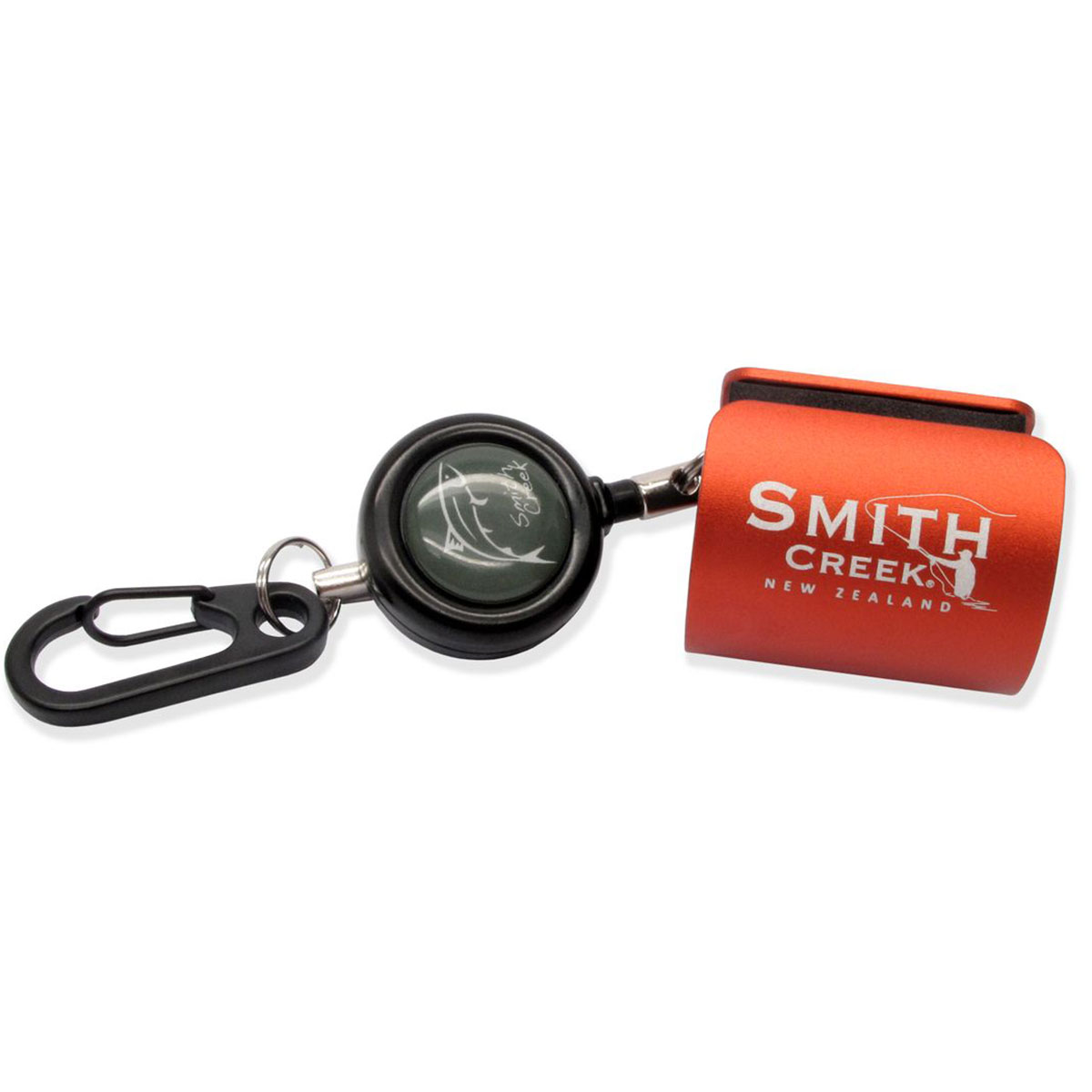 Smith_Creek_Rod_Clip_Rutenclip_Rutenhalter_mit_Zinger_orange