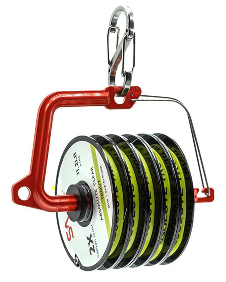 SA_Switch_Tipeet_Holder_red_1 Scientific Anglers Switch Tippet Holder Vorfachspulenhalter
