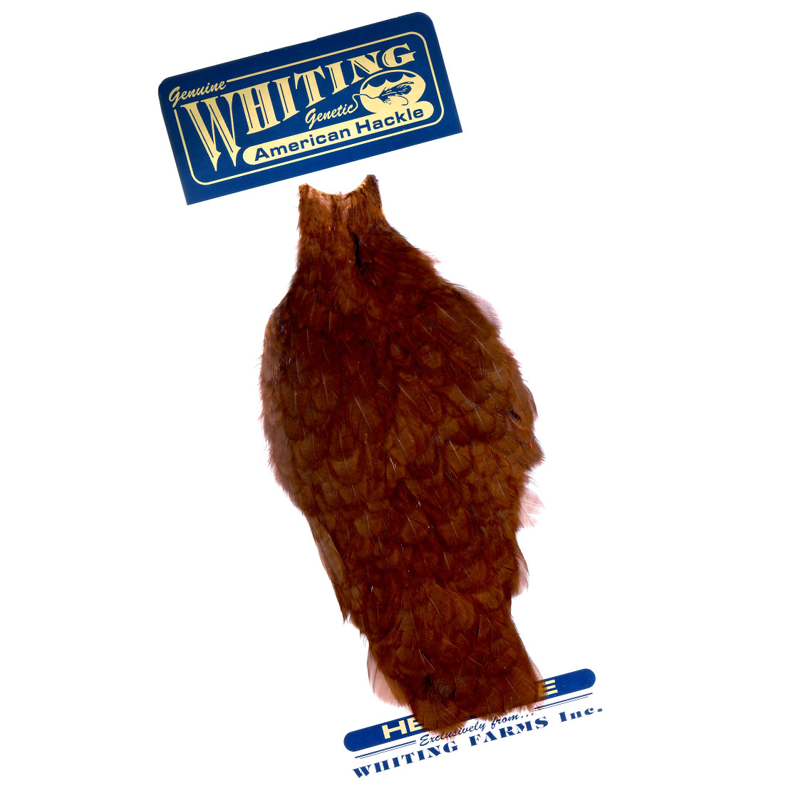 white dyed brown