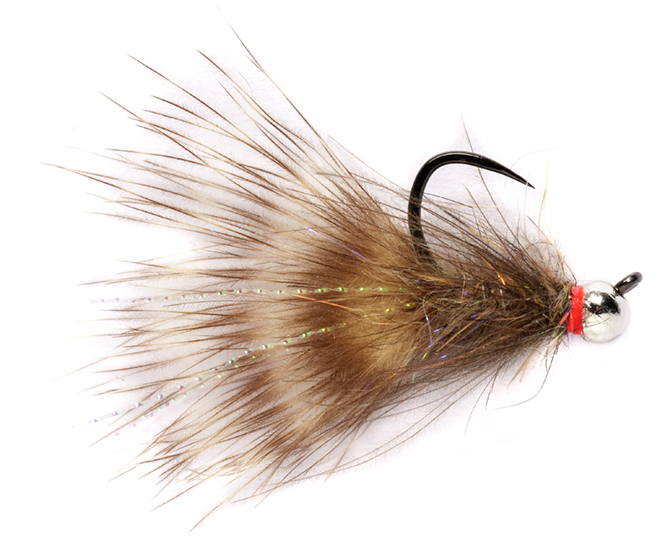 Fulling Mill Streamer - CDC Jig Streamer Minnow Barbless