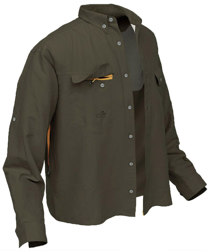 Geoff_Anderson_Polybrush2_Shirt_green_1 Geoff Anderson Polybrush 2 Hemd grün UV 50+