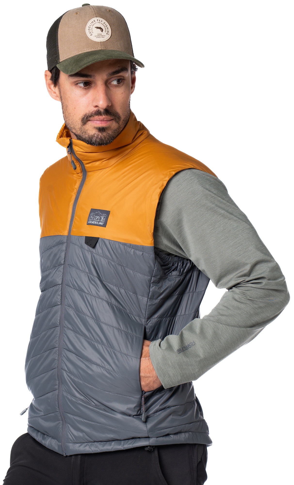 Guideline Loft 2.0 Vest Weste Dark Gold Iron