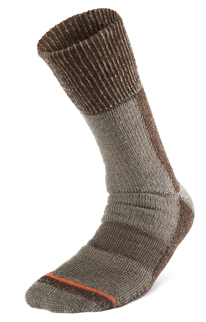 Geoff Anderson Woolly Sock Socke brown