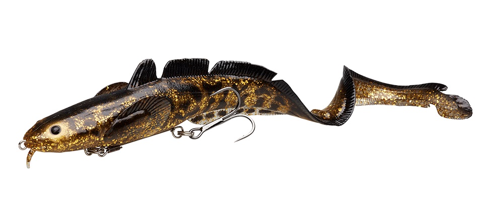 3D Burbot Shallow gold burbot uv