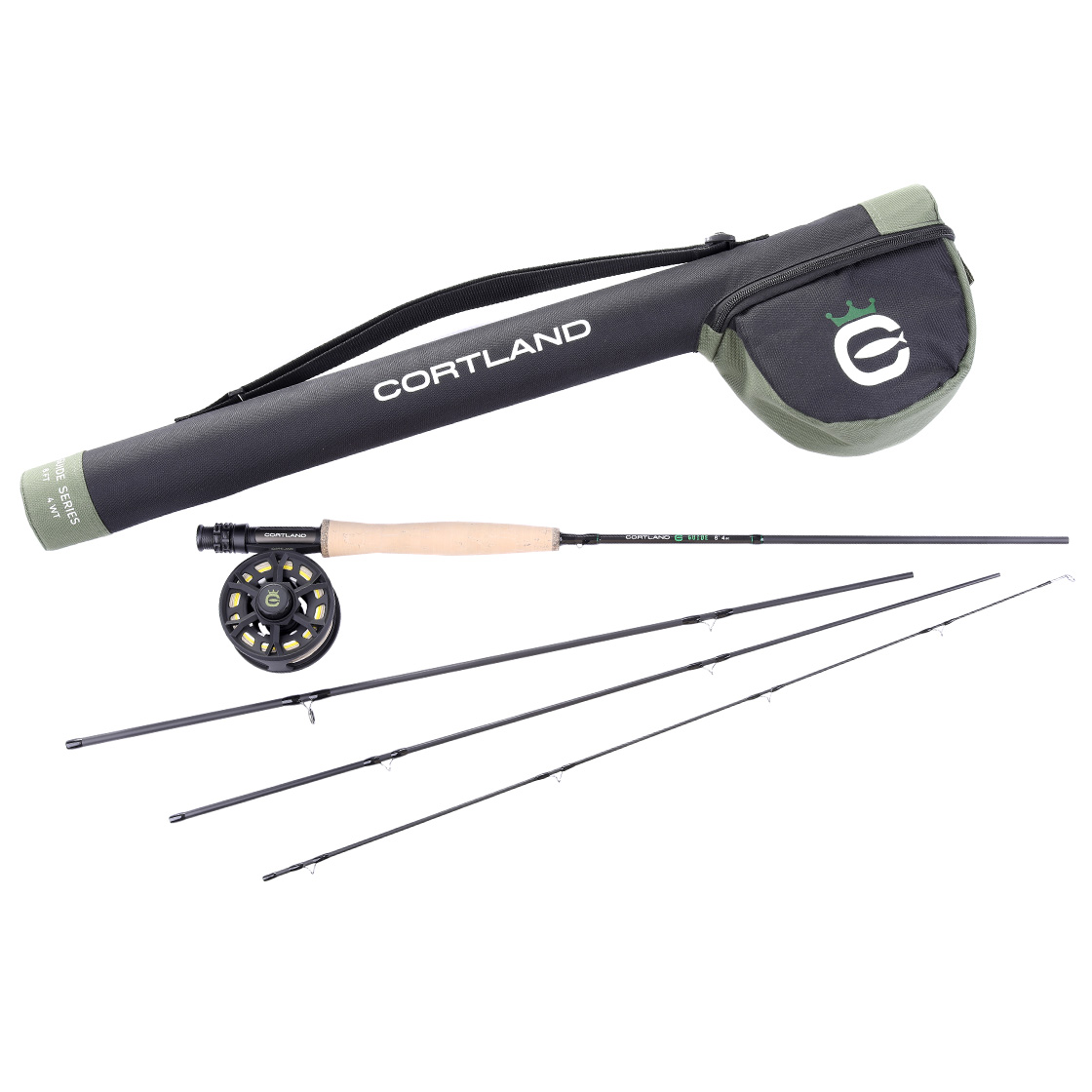 Cortland Guide Series Trout Combo Fliegenrutenset