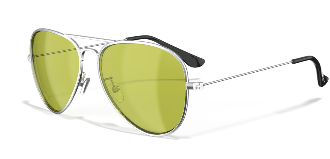 Leech ATW1 Polbrille (Yellow)
