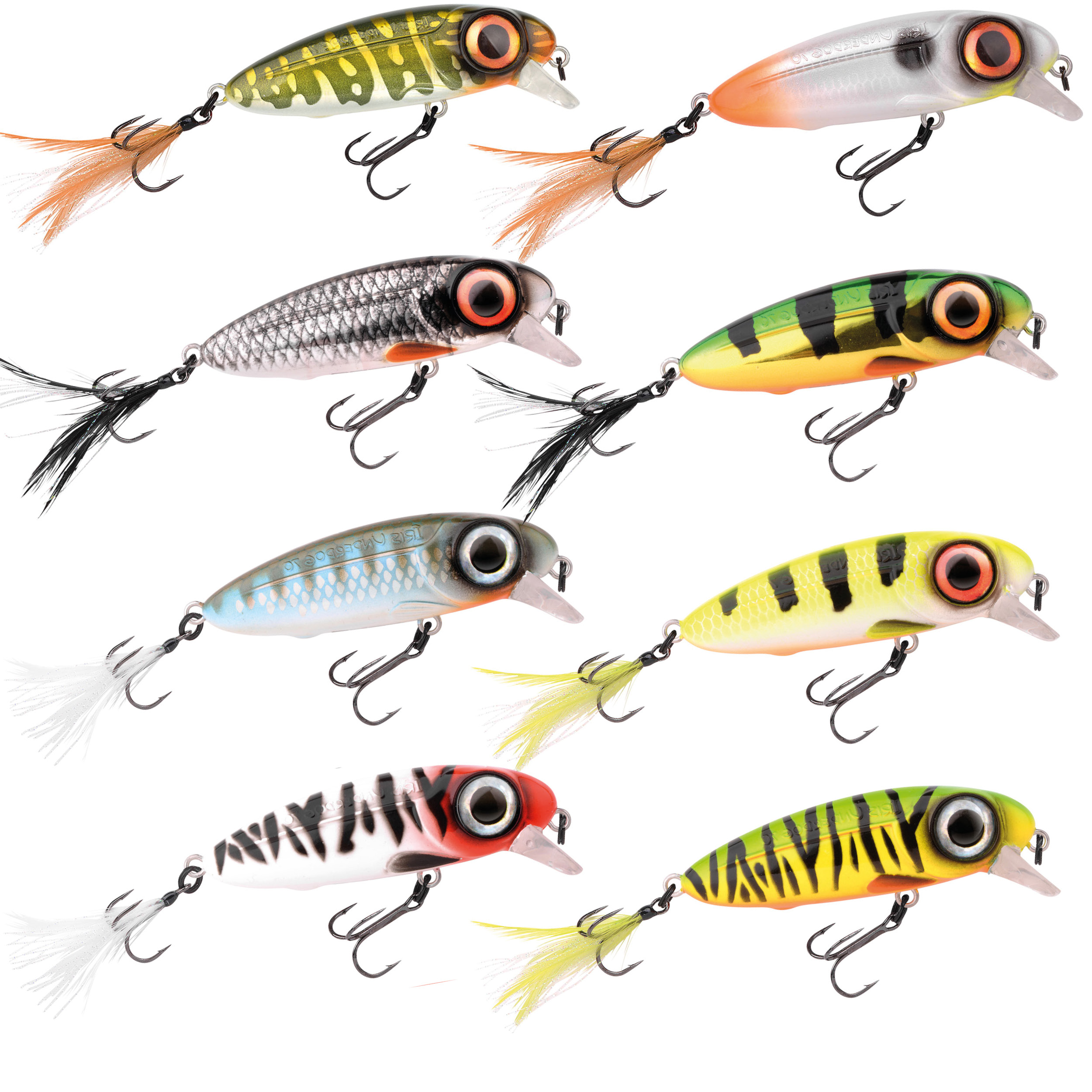 Gamakatsu Spro Wobbler Iris Underdog Hardlure Slow Floating 7 cm 13 g