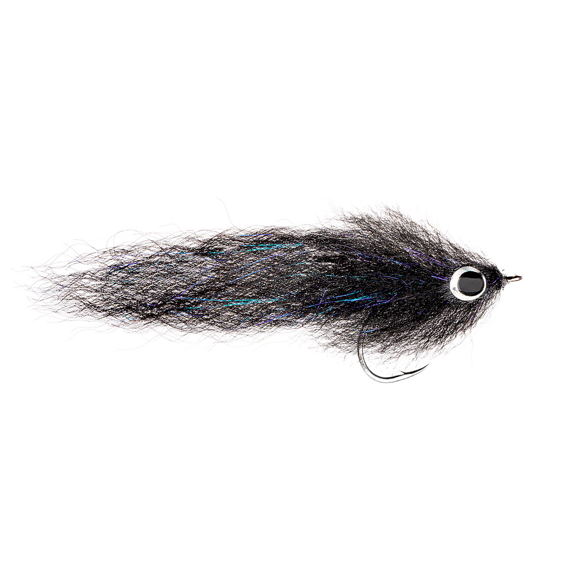 Fishient H2O Salzwasserfliege - Brush Fly all black