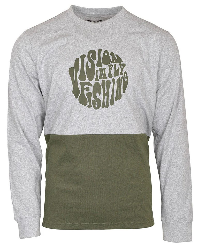 P-29037_Vision_Since_T-Shirt_mit_langen_Armeln_Grau_Olive_1 Vision Since T-shirt mit langen Ärmeln grau/olive