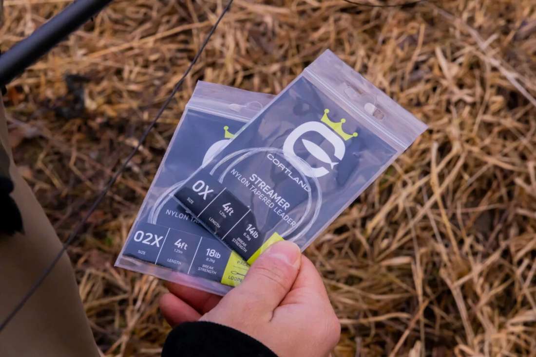 P-24075_Cortland_Streamer_Tapered_Leader_Short_3 Cortland Streamer Tapered Leader Short Vorfach