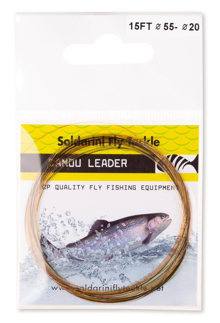 Soldarini Fly Tackle Camou Leader Nymphen-Vorfach 15 ft