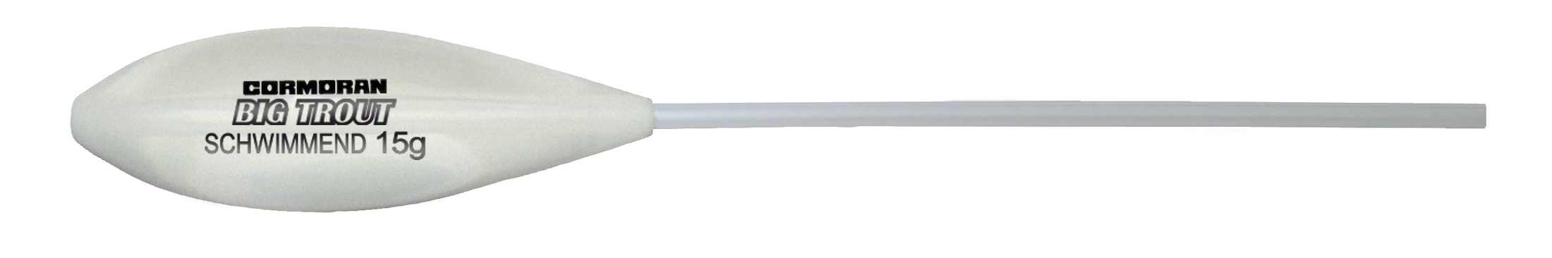 Cormoran Big Trout Sbirolino schwimmend weiß