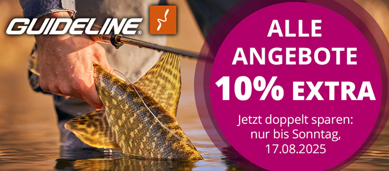 10% Extra auf Guideline Angebote bis 17.8.