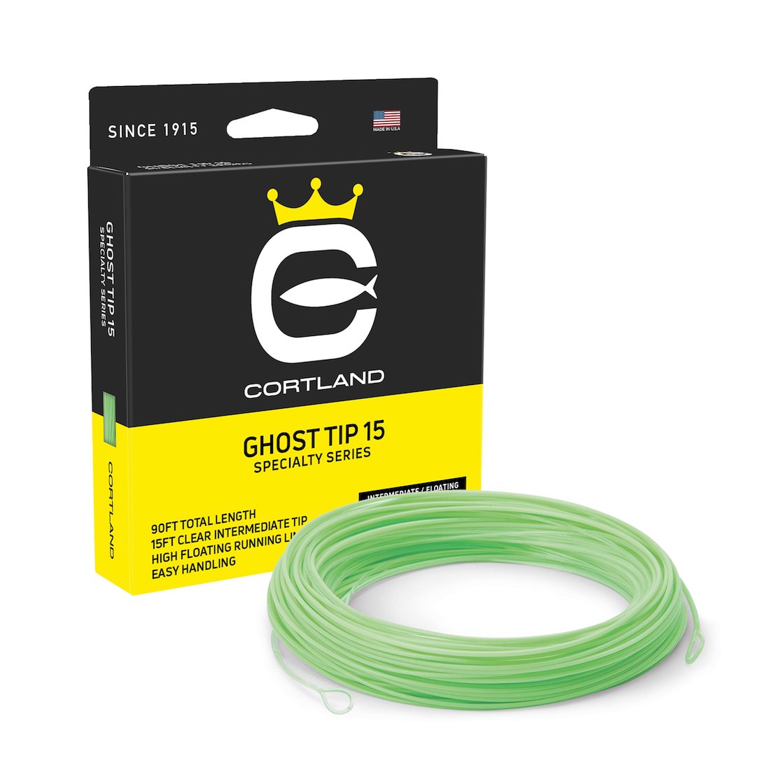 Cortland Ghost Tip 15' Fliegenschnur