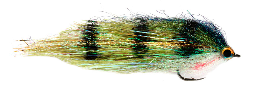 Fulling Mill Hechtstreamer - Clydesdale Green Perch