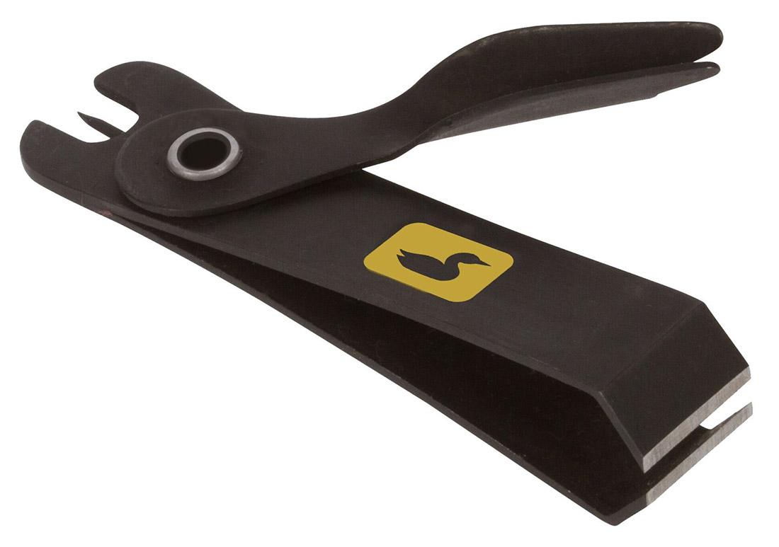 Loon Rogue Nipper Schnurknipser mit Knotenwerkzeug schwarz