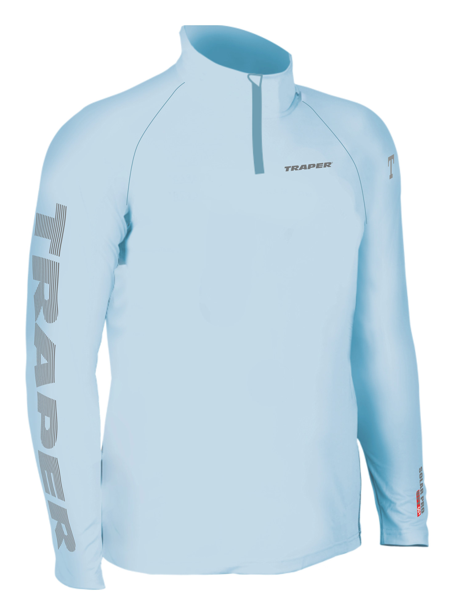 Traper Solar Pro UPF 50+ Fishing Shirt Light Blue