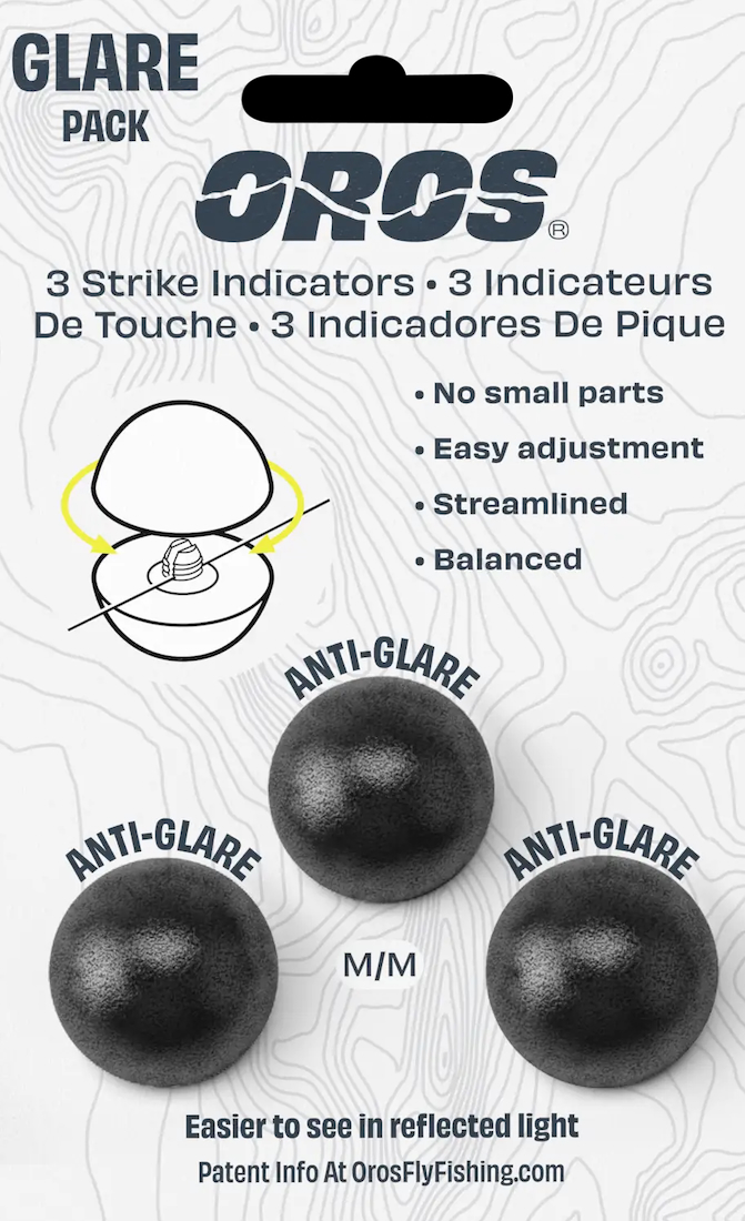 Oros Strike Indicator Set Anti Glare 2x Small 1x Medium