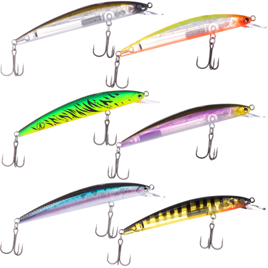 Lurefans A8S Two Minnow Wobbler Twitchbait 8 cm