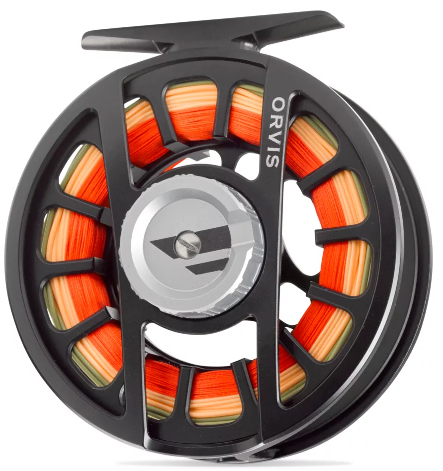 Orvis Hydros Fliegenrolle schwarz