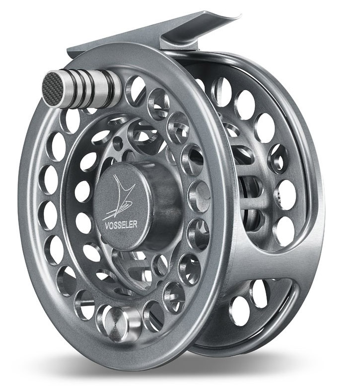 Vosseler DC2 Fliegenrolle titan