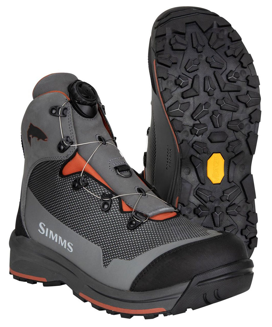 Simms Guide BOA Watschuh mit Vibramsohle