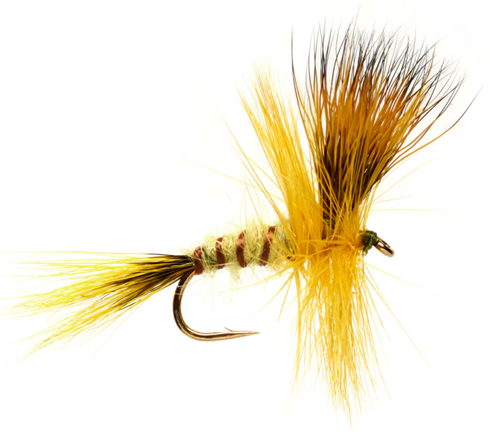 P-29078_Fulling_Mill_Jackies_Yellow_Mayfly_ Fulling Mill Tactical Dryfly Jackie's Yellow Mayfly #10 Maifliege