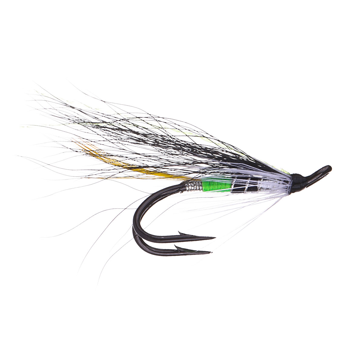 Superflies Lachsfliege - Rimpauttaja Black Double