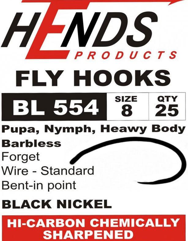 Hends BL 554 Nymph Haken