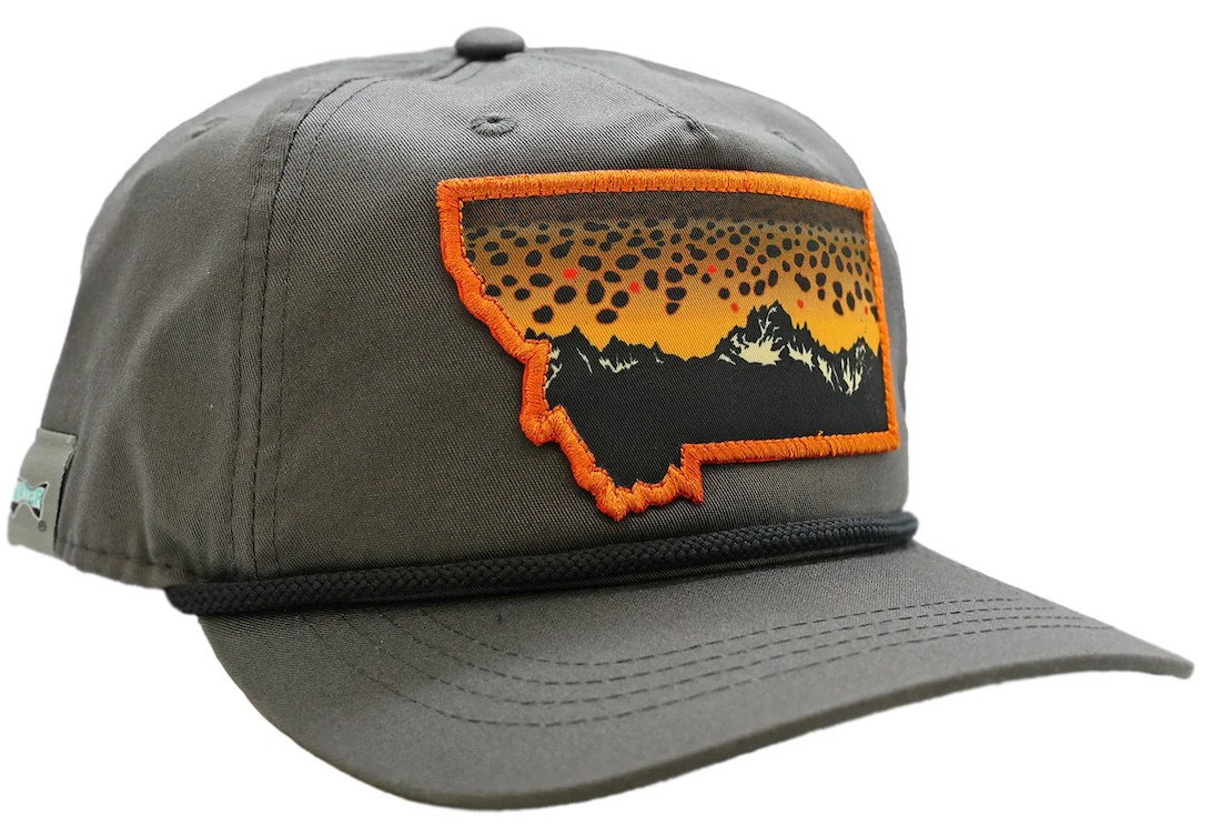 P-26224_RepYourWater_Montana_WildTrout_Kappe_ RepYourWater Montana Wild Trout Hat Cap Kappe