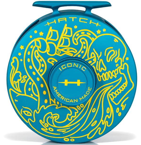 Hatch Iconic Custom Kraken 7 Plus Fliegenrolle Limited Edition