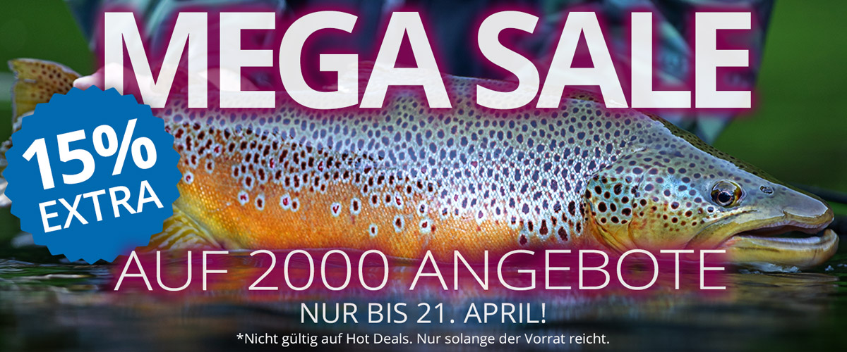 MEGA SALE: 15% Extra auf 2000 Angebote bis 21.4.