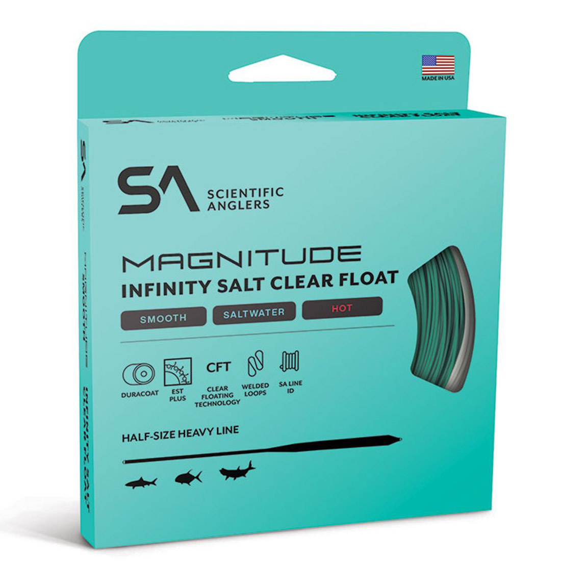 Scientific Anglers Magnitude Smooth Infinity Salt Full Clear Fliegenschnur