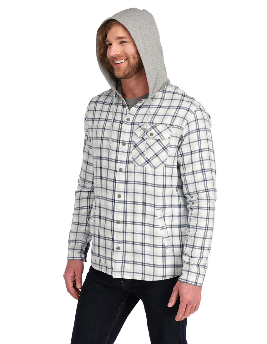 Simms_Santee_Flannel_Hoody_Hemd_navy_storm_steel_blue_stripe_4 Beispielbild (andere Farbe)