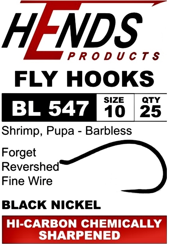 Hends BL 547 Shrimp Pupa Haken