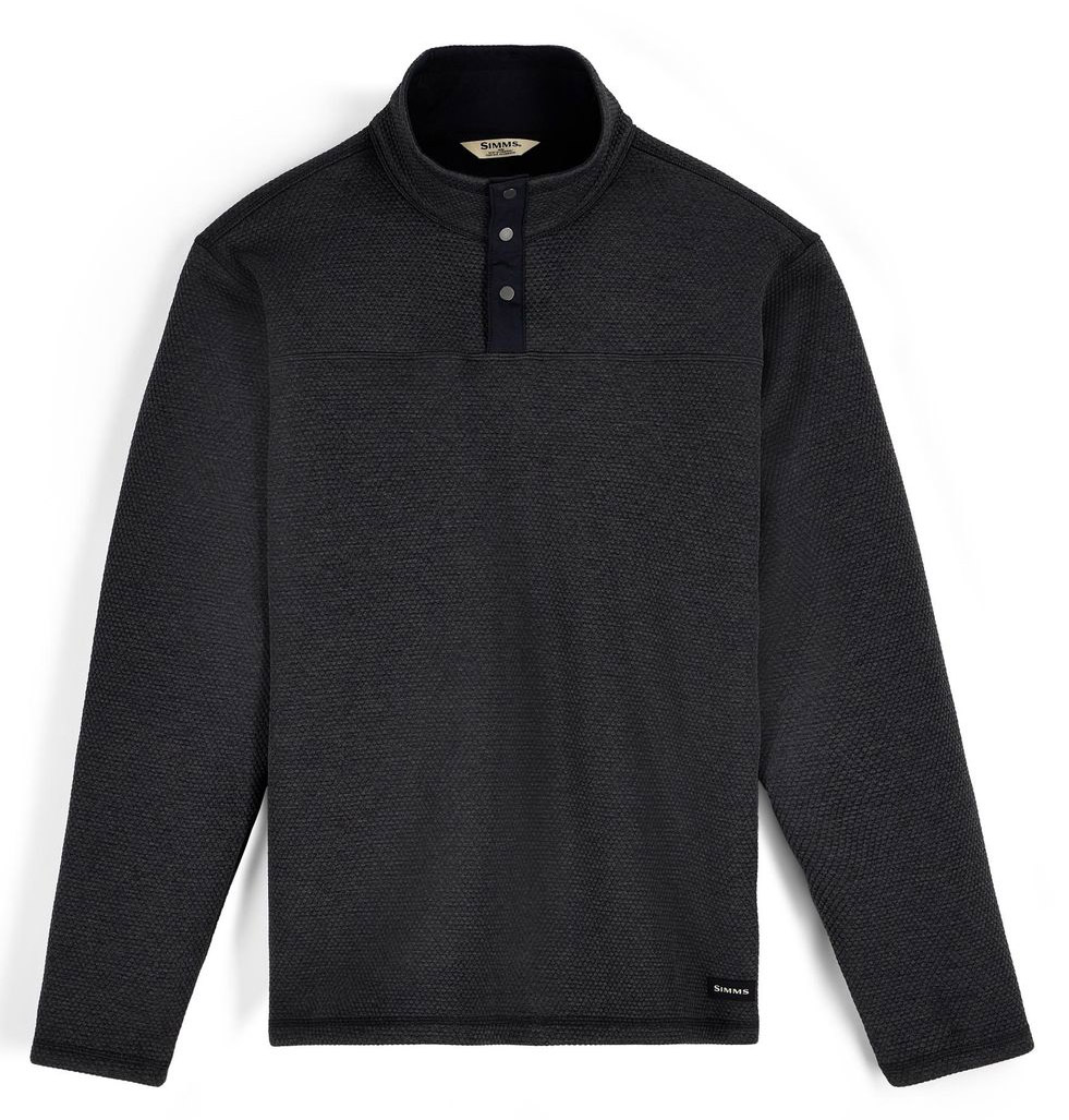 Simms Harbour Sweater Black Heather