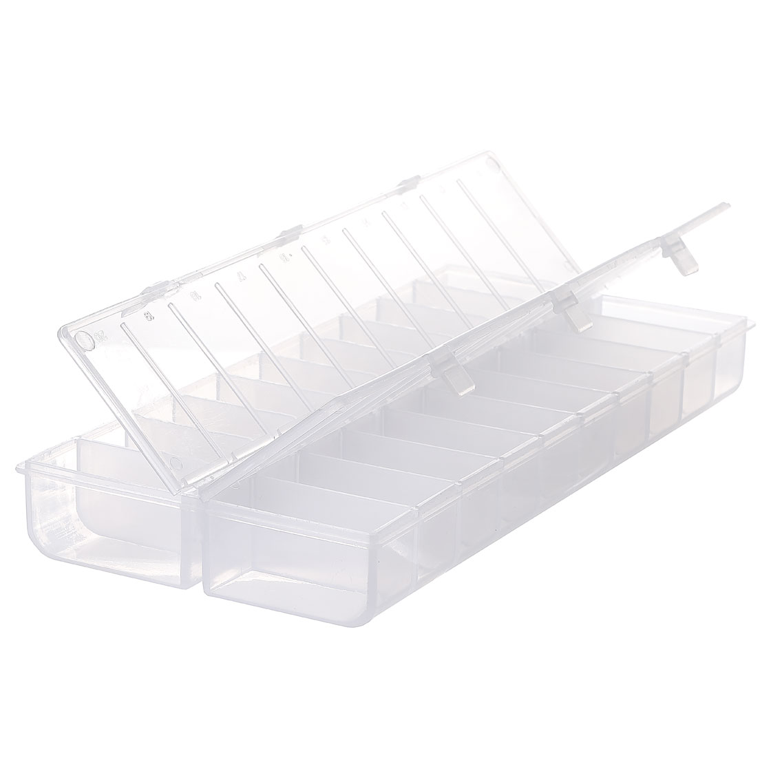 Hareline 20 Compartment Ribbed Hook Box Aufbewahrungsbox