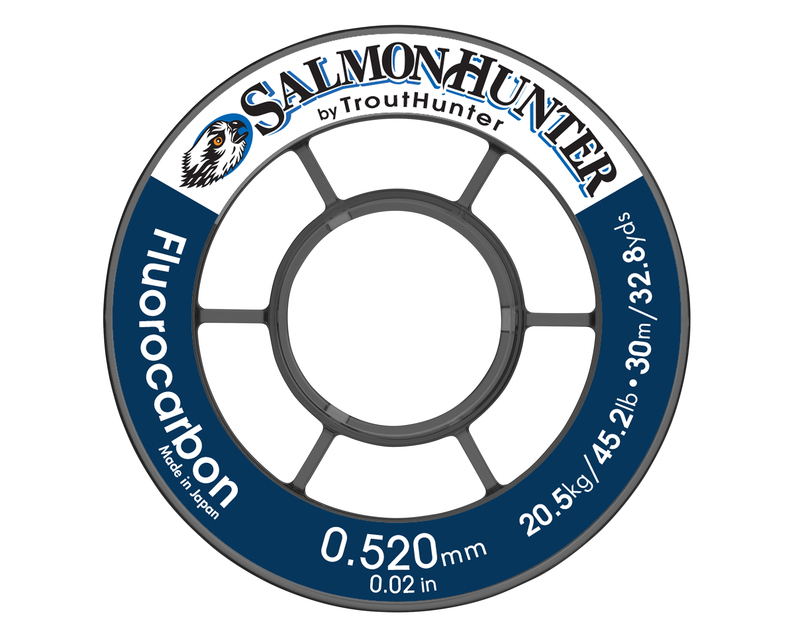 Trout Hunter Fluorocarbon Tippet Salmon/Saltwater 50m Spule