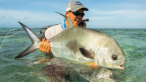 Fit fürs Salzwasser! Tipps & Tricks fürs Fliegenfischen in den Tropen. Permit/Triggerfish