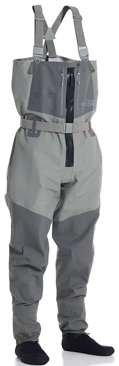 Vision Koski Zip Wader Wathose mit Reißverschluss Grey