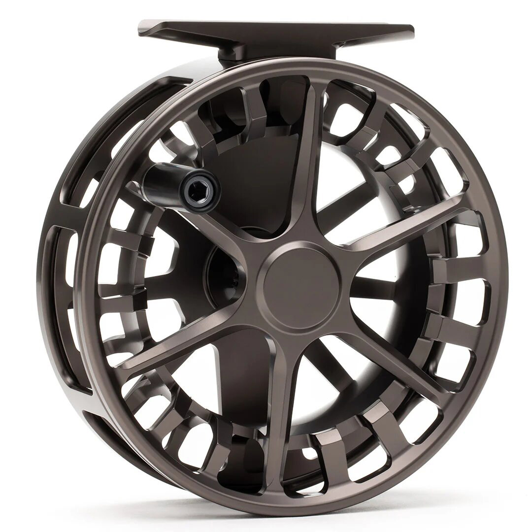 Lamson_Guru_E_Euro_Nymph_Fliegenrolle_6 Lamson Guru E-Series Euro Nymph 3+ Reel Fliegenrolle  - tungsten