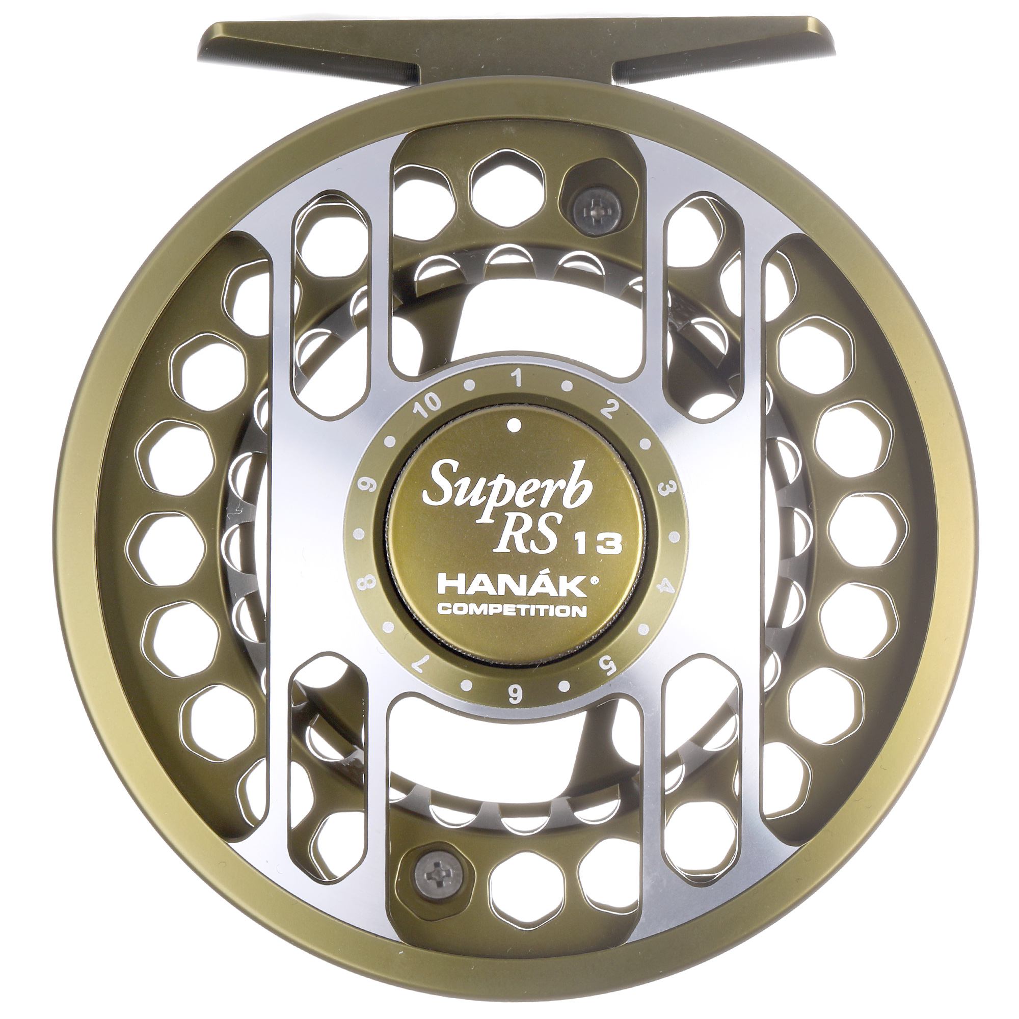 Hanak Superb RS 13 Fliegenrolle matte-olive