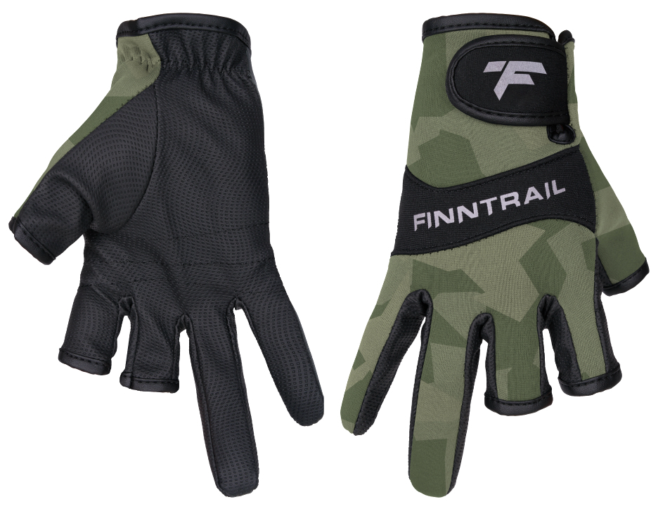 Finntrail Gloves Neosensor camo shadow green Neoprenhandschuhe