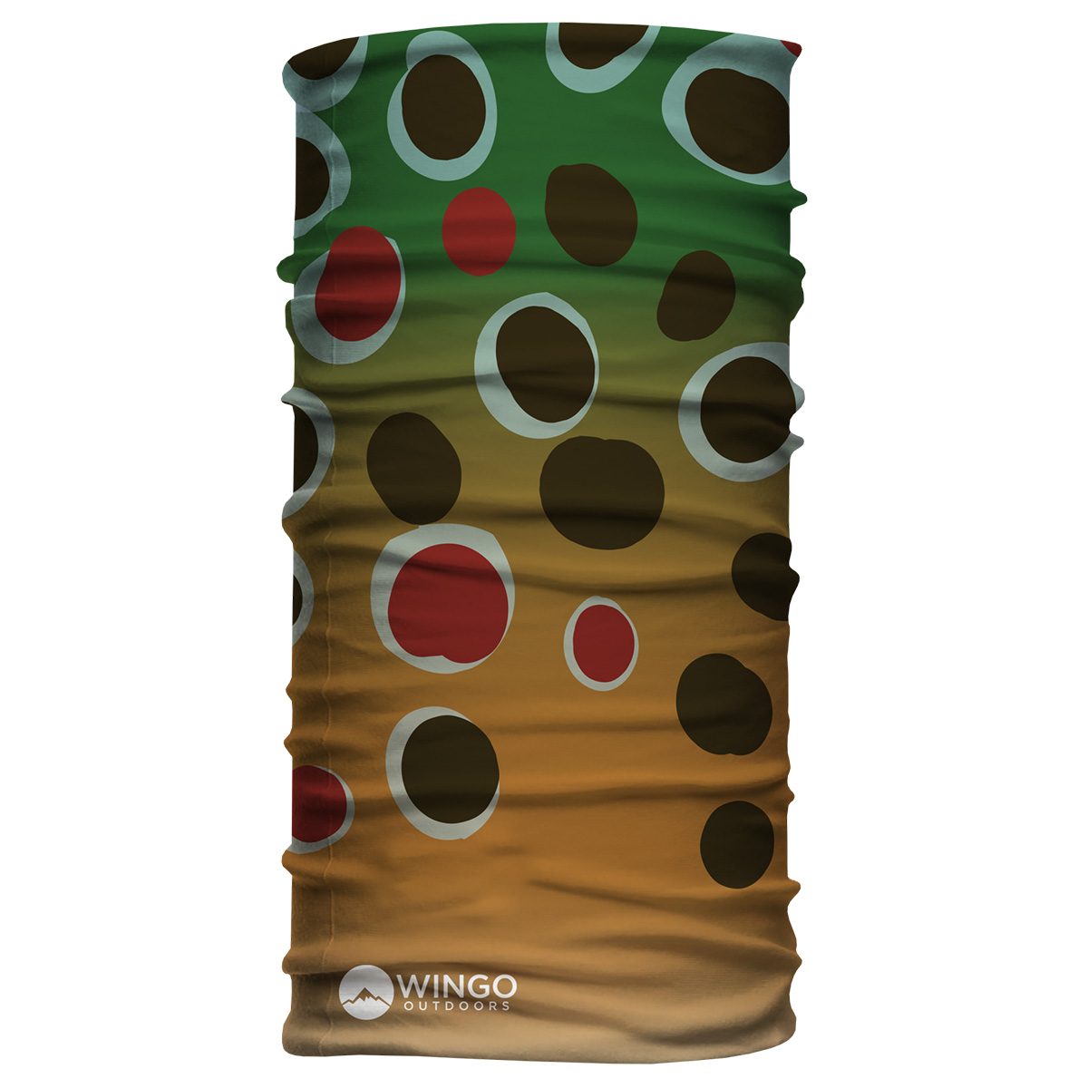 Wingo Fish Skin Neck Gaiter Nacken- und Halstuch Brown Trout v2.0